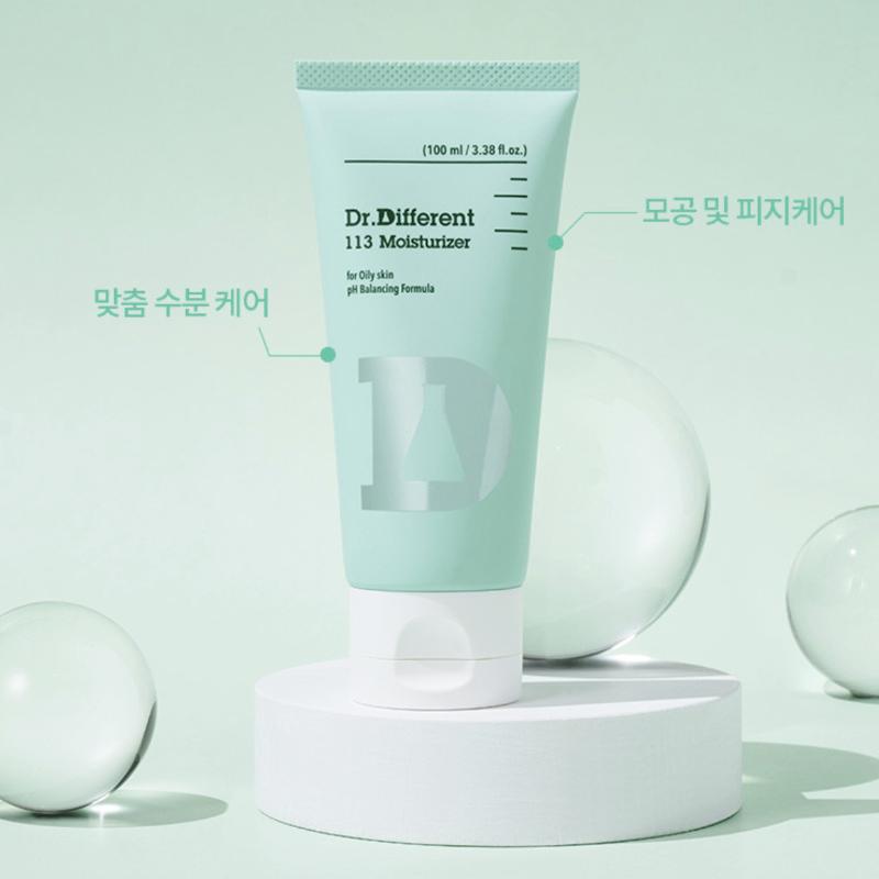 [Dr.Different] 113 Sekolji Moisturizer 100ml Oily Skin Moisturizer Ceramide Cholesterol Fatty Acid Cream