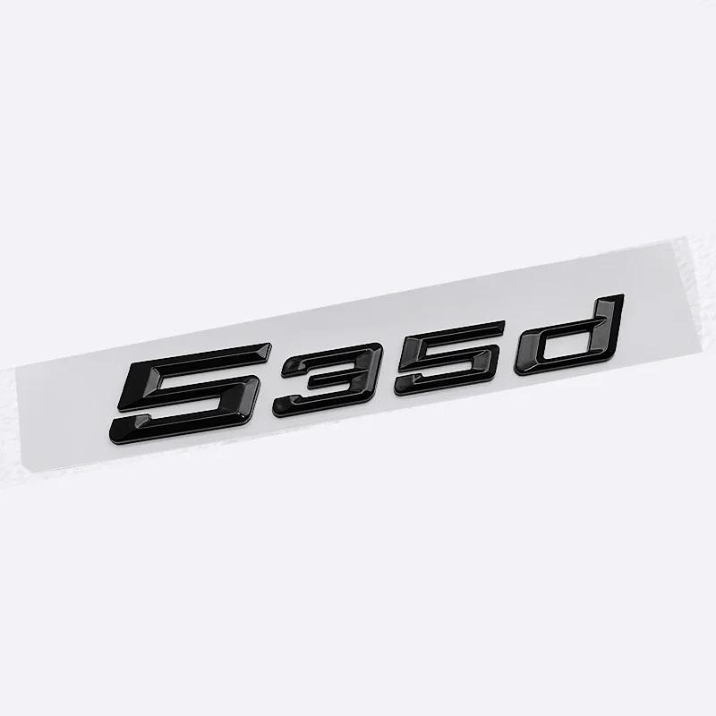 ABS Auto Sticker Letters Decal for BMW 525i 525Li 520d 530i 530Li 530e Logo Embleem Badge