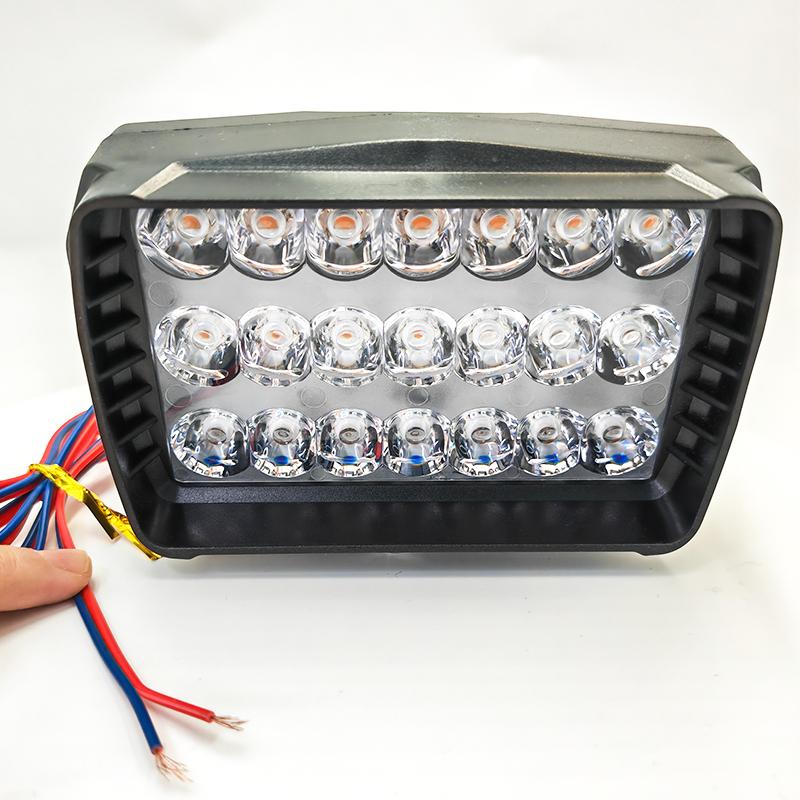 ShiLan Plastic Bike Waterproof Motorcycle Mini Fog Light Led Spotlight Headlights DC 9-85V 24W 2400LM High Beam