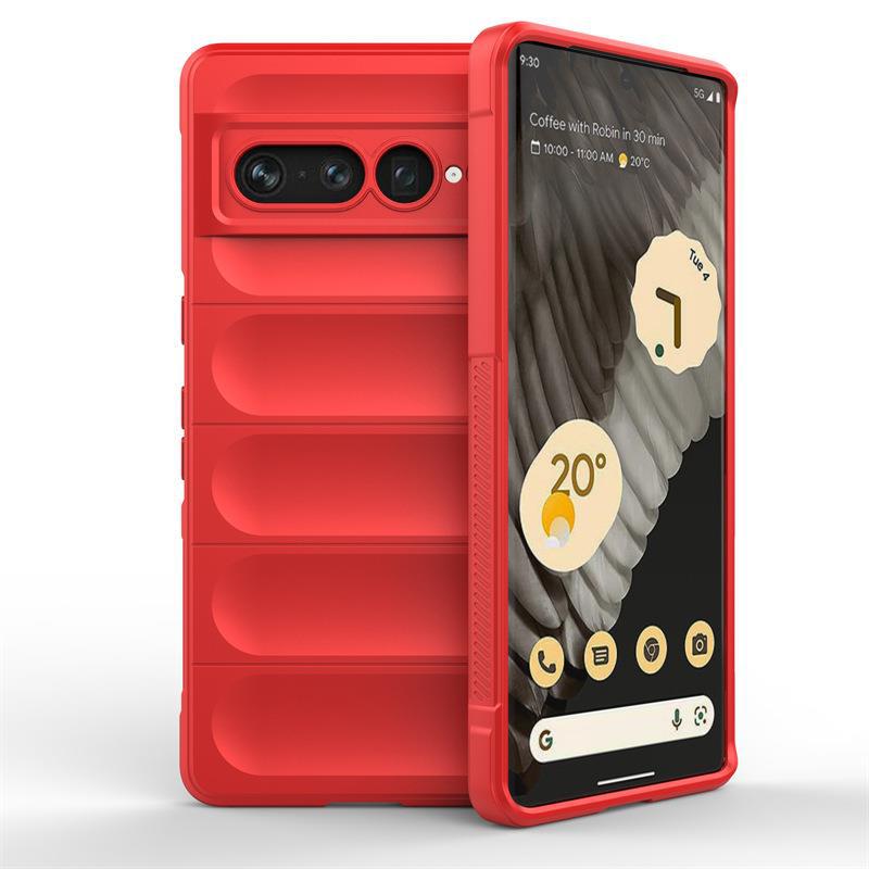 For Google Pixel 10 9 9A 8 8A 7 Pro 7A 6A Anti-Slip Bump TPU Armor Skin Full Protection Camera Shell Shockproof Cover Fundas