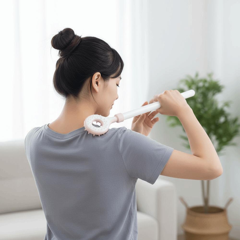 Adjustable Back Massage Tool Stretchable Back Rubbing Tool Multifunctional Back Massager  Back Care
