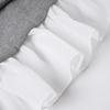 European Faux Two-Piece Lace Long-Sleeve T-Shirt, Slimming & Flattering Autumn Top for Women