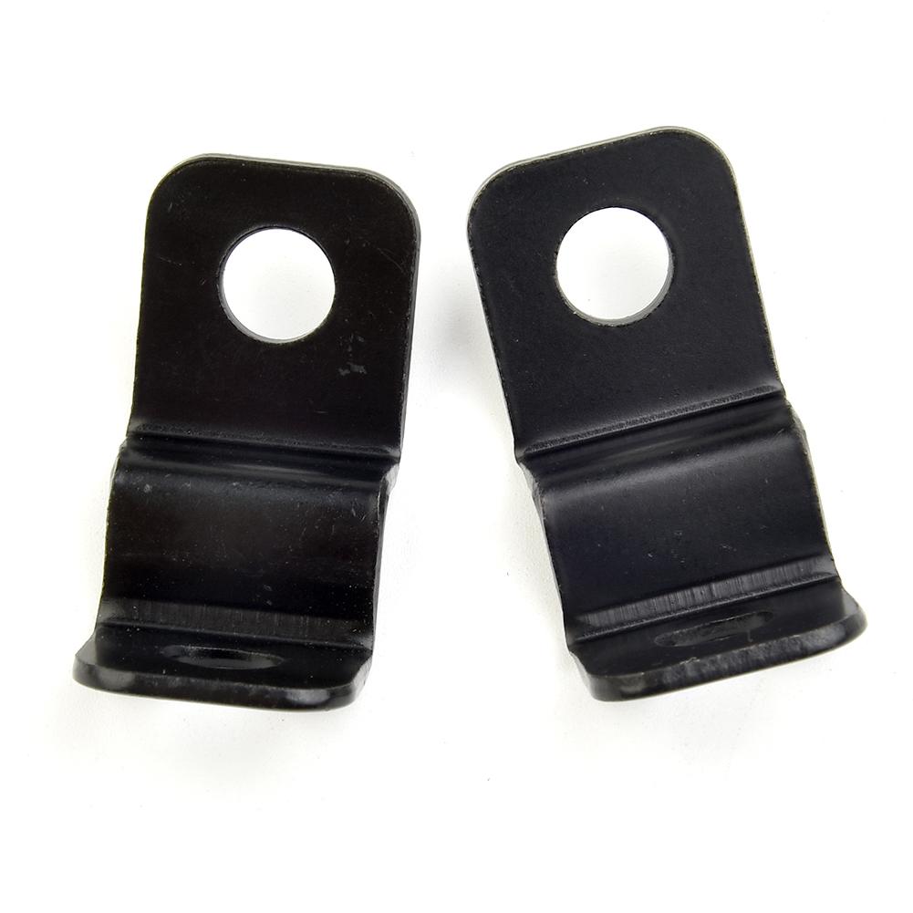 2PCS Motorcycle Turn Signal Indicators Lights Bracket Universal Bicycle Turn Signal Light Clamps Mount Bracket чёрный