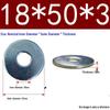 Galvanized Flat Metal Washer Spacer M3-M60