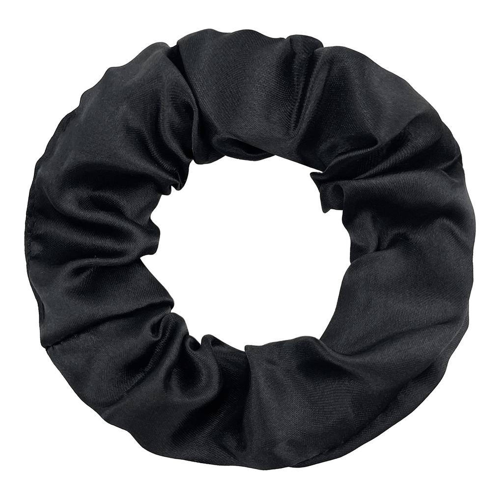 Seidensatin Scrunchies Damen Einfarbig Haargummi Elegant Pferdeschwanzhalter Gummiband Elastisches Haarband Haaraccessoires