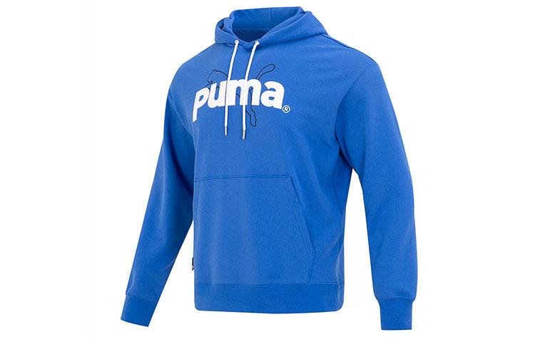 PUMA Sweatshirts Men s Blue Hooded Moderate Other 620631-92 S
