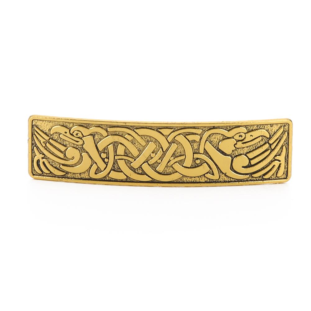 Teamer Vintage Barrette Celtics Knot Hair Clip for Women Viking Tree of Life Nordic Hairpins Wicca Jewelry Hair Accessories Gift