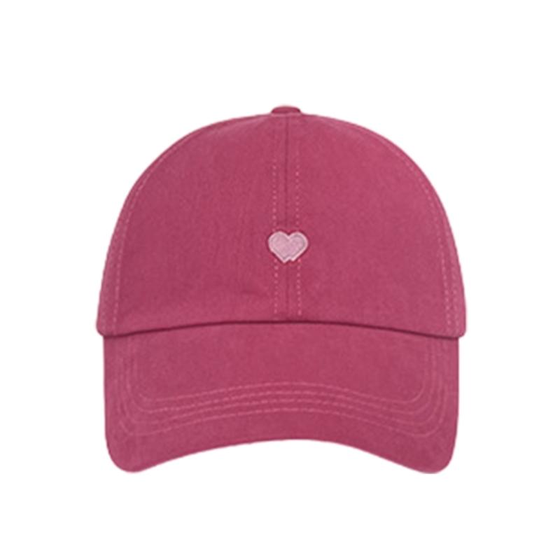 

Дитяча бейсболка з хвостиком, дихаюча бавовняна сонцезахисна шапка, вишиті милі дизайни, шапка для захисту від сонця для ігор на відкритому повітрі Яскраво-рожевий/фіолетовий