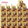 MOC Thrones Golden Armor Warrior Guard Jaime Lannister Barristan Selmy Meryn Trant Building Blocks Mini Action Figure Toys