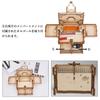 Hallisun 3D Wooden Puzzle 7-in-1 Storage Box Music Box 142 pcs DIY Mechanical Wooden Model Kit Jewelry Keepsake Storage Box for Adults 14+ Birthday As