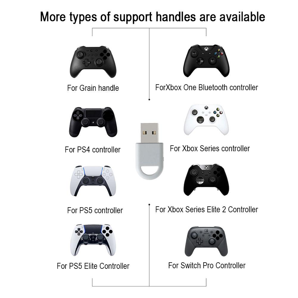 Wireless Controller Adapter PC05 Hyperlink 2 Compatible with Xbox One Xbox Series Gamepad Windows for Smooth Gaming Use