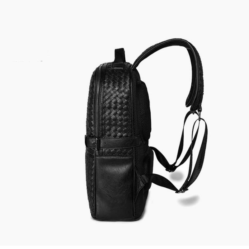 Männer und Frauen Rucksack Mode Rucksack koreanische Version des Pakets Mode PU gewebt Rucksack