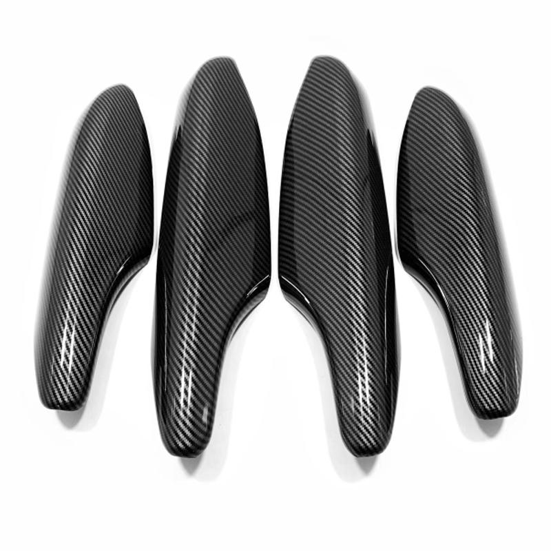 For Honda Civic 11th Gen   Carbon Fiber Car Door Armrest Panel Cover Trim Decorative Sticker Interior Accessories