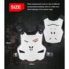 Vemar Giubbotto Corazza Corpo Moto Uomo Giacca Moto Giubbotto Motocross Attrezzatura Protettiva Off-Road Protezione Schiena Petto Fibbia Regolabile
