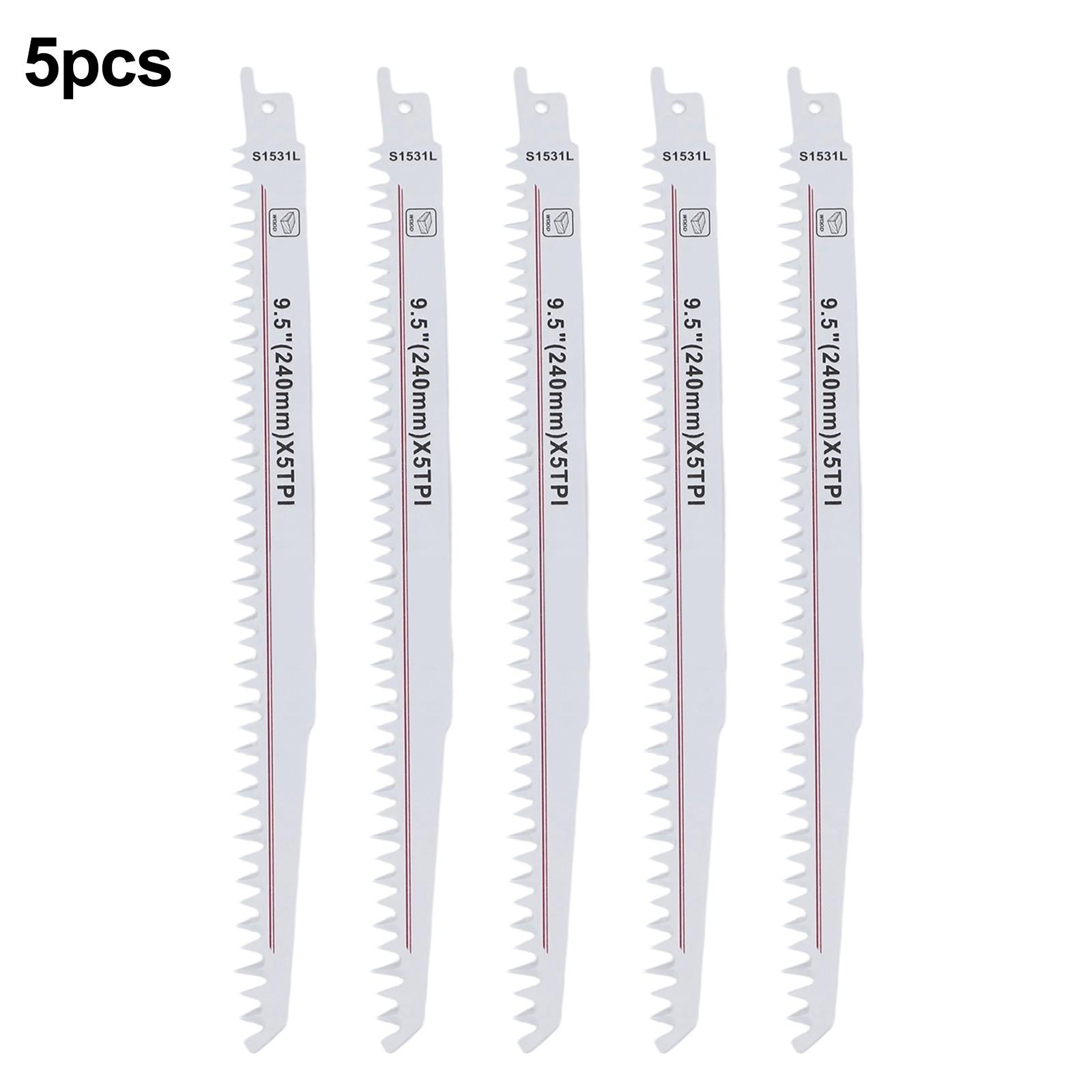 

Reciprocating Saw Blade Jig Blade For Plastic Board 1.2mm Thickness 5PCS