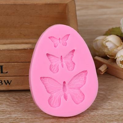 Stampo Farfalla Silicone Accessori da Forno 3D Stampo Fai da Te Decorazione Torta Fondente