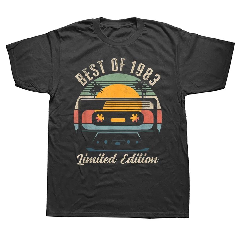 

Best of 1983 42th Birthday Gifts Limited Edition 42 Year Old Tee Tops Round Neck Short-Sleeve Fashion Tshirt Casual T-shirts S разноцветный