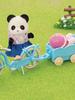 Sylvanian Families 5652 Panda Girl's Bicycle & Skate Set