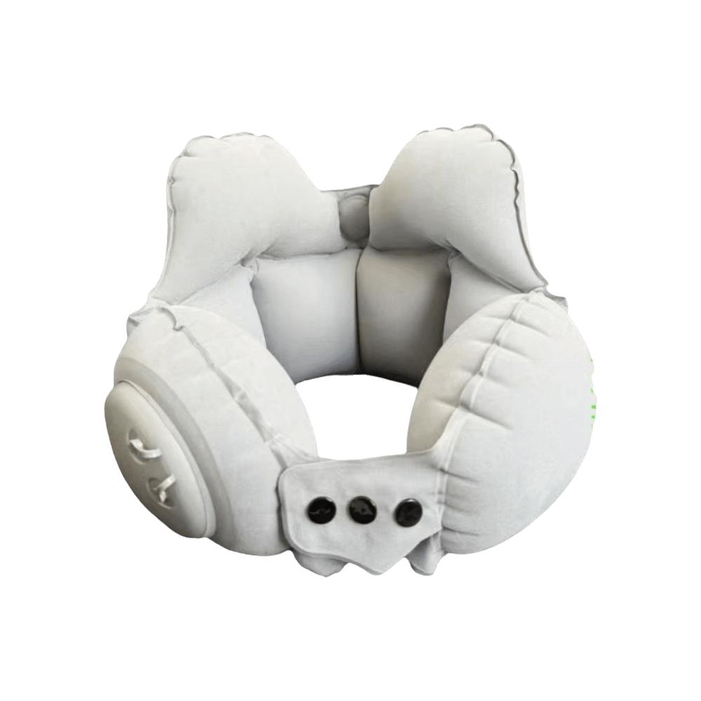 Foldable Compression Pillow Portable Travel Pillow Lightweight Airplane Pillow Travel серый