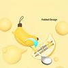 Cartoon Banana Portable Cutlery Spoon Chopsticks Serving Dinner Set 304 Stainless Steel Folding Cutlery