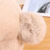 Soft Warm One-Piece Hat Scarf Winter Ear Protection Hats Lovely Baby Bear Plush Hat  Kids