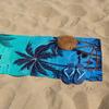 Tropical Palm Tree Beach Towel: Dive into Summer Vibes! Suitable for towels, bath towels, beach towels