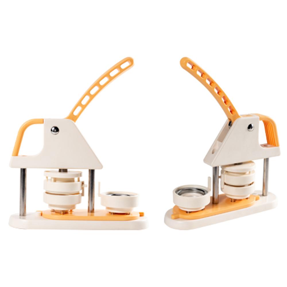 Button Maker Machine 58mm Pin Badge Press Machine with Button Maker Supplies 100pcs for Kids Friends
