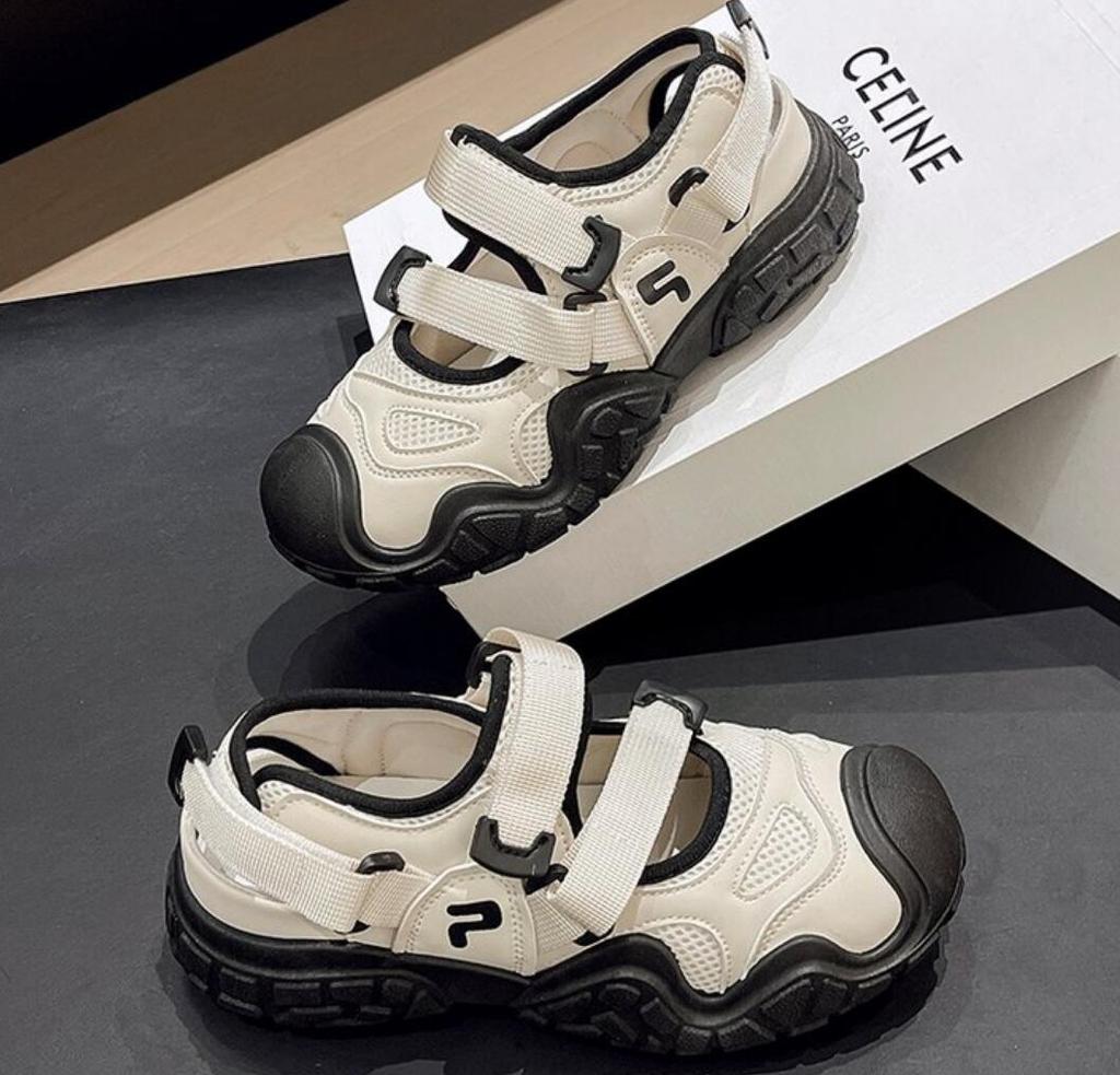 Fashion Women Sneakers Trend Fashion Hook&loop Sports Sandals 2024 Summer Light Running Shoes Female Outdoor Hiking Climbing Sneakers