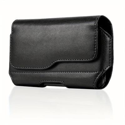 Fashion Leather Phone Case Waist Bag Wallet Phone Pouch Belt Bag for iPhone XS Huawei Samsung