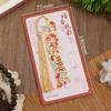 Chinese Style Metal Bookmarks Portable Students Reading Tool Hollow Hot Stamping Bookmark Long Tassel Bookmarks