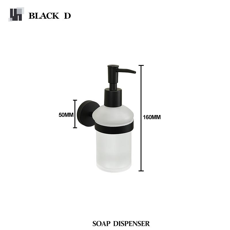 Dozator de săpun montat pe perete, dozatoare de săpun din oțel inoxidabil, detergent de bucătărie, pompă, sticlă, săpun, dozator de perete pentru baie