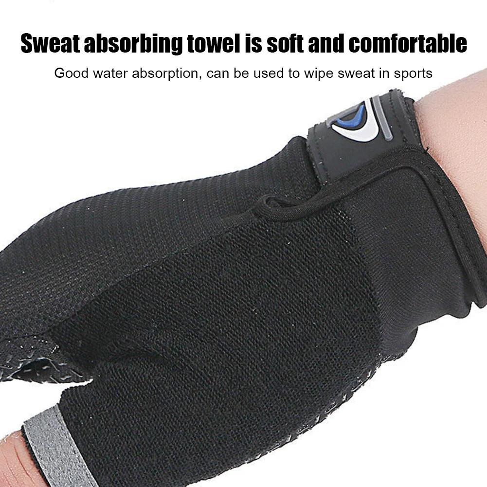 Summer Fishing Gloves Men Women Touchscreen Two-Finger Cut Anti-Slip Sun-Proof Breathable Cycling Fitness