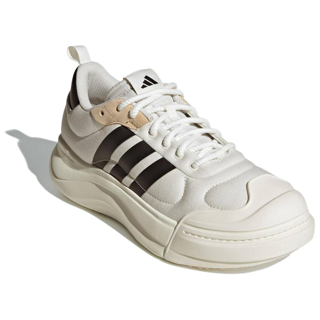 Adidas Maxxcourt Spw Round Toe Lace-Up Low-Top Casual Shoes Unisex Casual Shoes White Black IH6060
