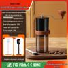 Portable Electric Hand Crank Coffee Grinder for Home Use