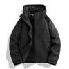Men Women 3-in-1 Waterproof Windproof Hiking Jacket With Removable Fleece Liner Outdoor Trekking Camping Cycling