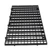 A20F-Aquarium Divider Tray Plastic Mesh Aquarium Egg Box Light Diffuser, Fish Tank Divider Filter Bottom Isolation