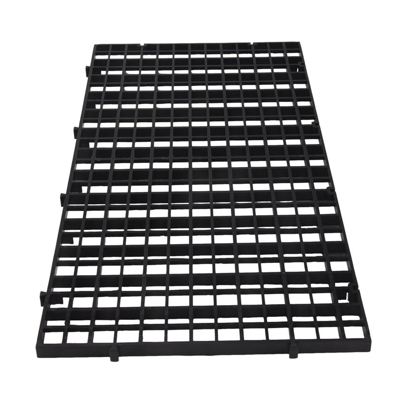 A20F-Aquarium Divider Tray Plastic Mesh Aquarium Egg Box Light Diffuser, Fish Tank Divider Filter Bottom Isolation