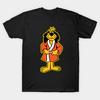 Men Black Print T-shirt Hong Kong Phooey - Wise Master No-Cut Transfer Paper Print Cotton Tshirt
