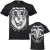 Metallica T-skjorte Darkness Son Bandlogo Svart Ny Offisiell