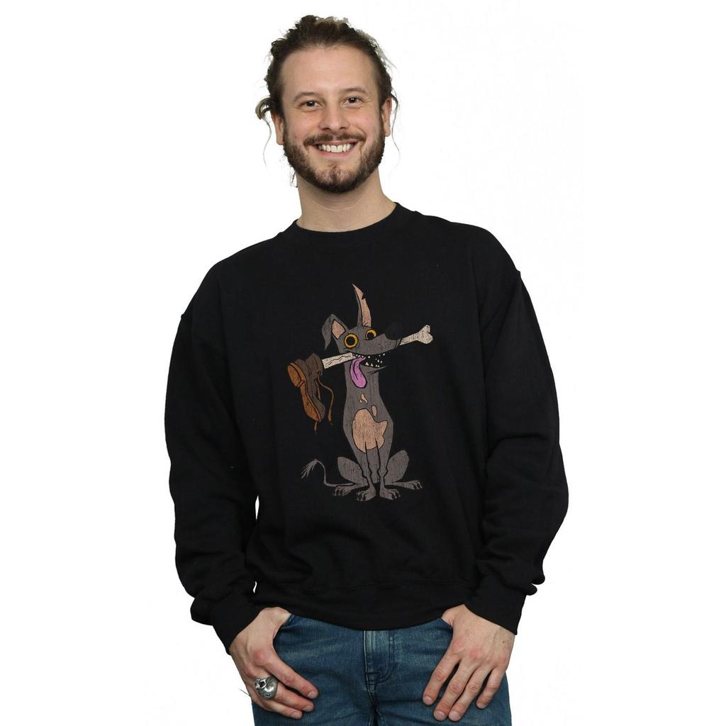 Disney Herren-Sweatshirt „Coco Dante mit Knochen“.
