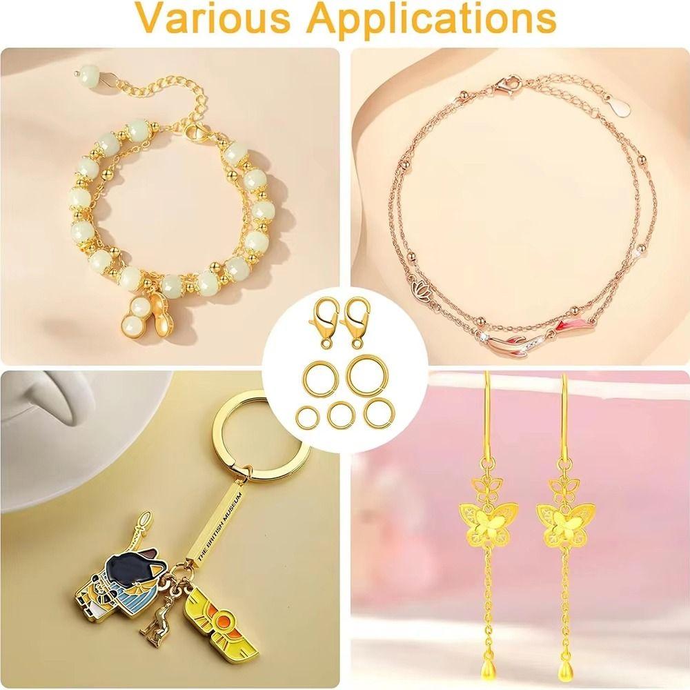 Open Jump Rings Jewelry Findings Set 12 Grids Jewelry Accessories Set  Beading Supplies