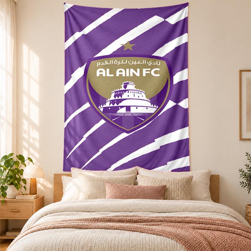 Al Ain FC Tapestry highquality for decorating living room bedroom dorm walls ideal as bedroom wallart orholiday gift