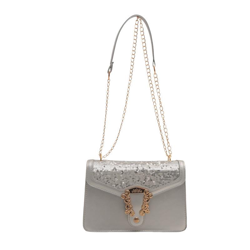 Stylish Chain Shoulder Bag For Women Trendy Small Square Bag With Multiple Colors