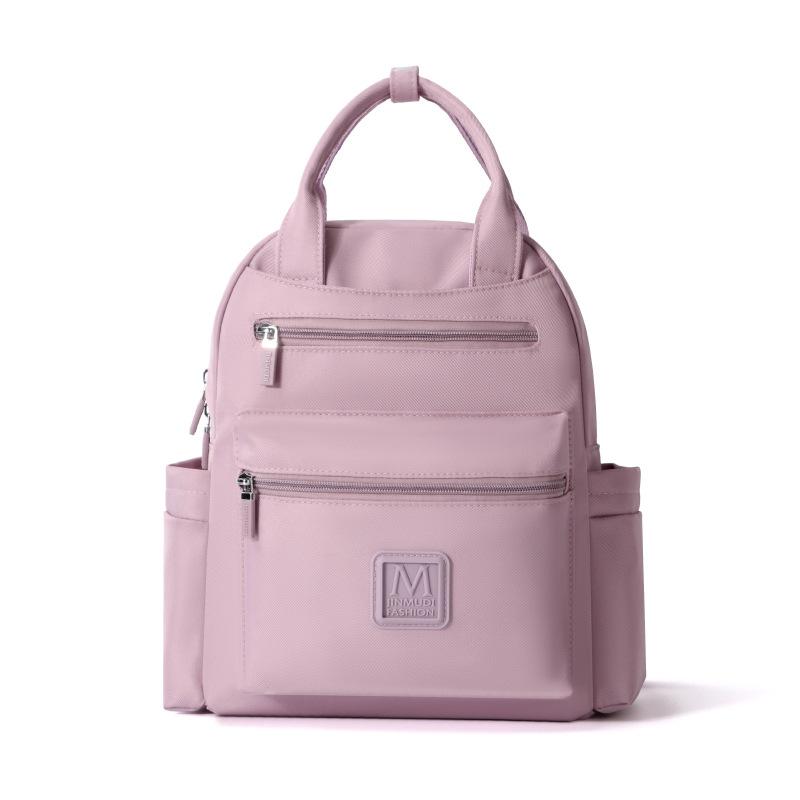 Nuovo Zaino da Donna Multifunzionale Zaino Color Caramella Grande Capacità Zaino Idrorepellente Borsa a Mano Borsa da Pendolare