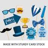 Day Fathers Party Decorations With Paper Photo Props For Event And Celebration