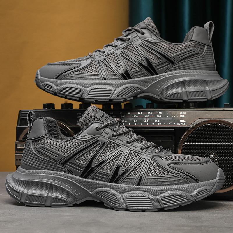 Atmungsaktive Mesh-Schuhe Plateau Dad-Schuhe Neue Herren-Freizeit-Plateau-Herrenschuhe Leichte Luxus-Sportschuhe