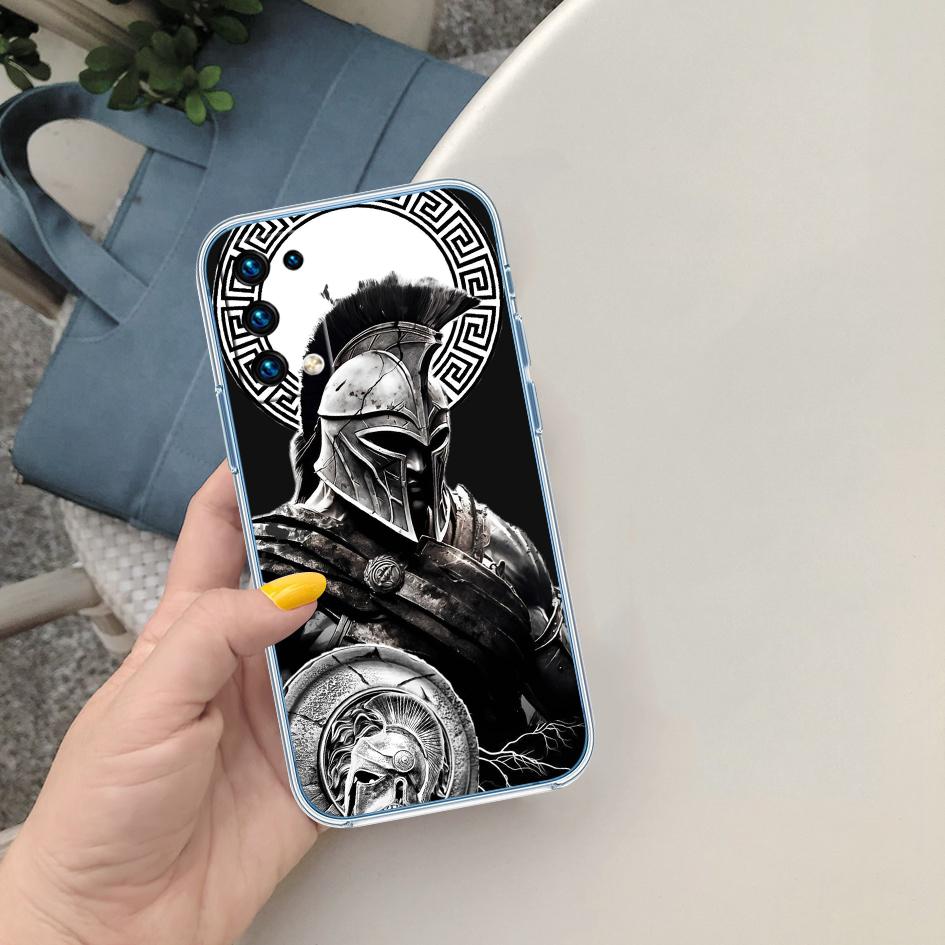 PP58 Spartan Warrior Phone Case for Motorola Moto G10 G20 G30 G31 G32 G34 G35 G41 G42 G50 G51 G52 G55 G60 G60S G62 G71 G72 G75