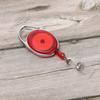 Office Supplies Durable Clip Anti-Lost Clip ID Name Card Badge Holder Retractable Lanyards Key Ring