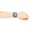 Orologio JAPAN ICON Japan Icon Hokusai HOKUSAI GULLIVER ROTONDO Quadrante Argento Alluminio Vetro Minerale Quarzo 51MM Orologio TY143102 Bianco [Tendence] Bianco/Blu