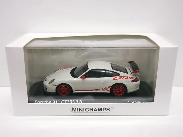 European Exclusive Scale Porsche 911 GT3 2009 Model 1/43 (White) 997/2